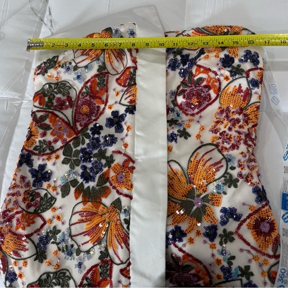 RENGIN Asymmetrical Floral Print Dress - Picture 9 of 12